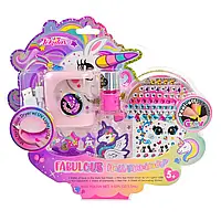 Набір дитячої косметики для манікюру лампа наклейки на нігті лак і аксесуари Tokidas T043U