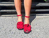 Босоніжки-пелюстки червоні, фото 2