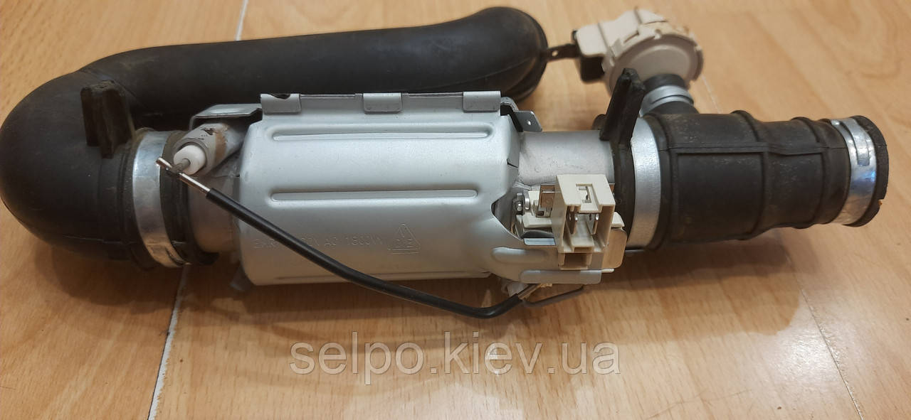 ТЕН проточної посудомийної машини з патрубками 393-877953-001 ОРИГИНАЛ Б/У, фото 1