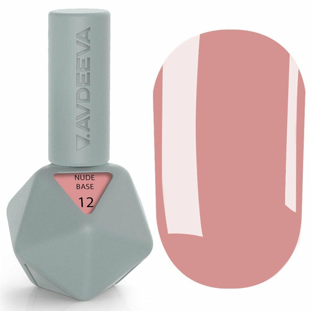 Камуфлююча база Victoria Avdeeva NUDE BASE 12 — Теплий рожево-бежевий нюд, фото 1