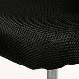 Офісне крісло Alera чорна спинка-сітка для роботи персоналу, фото 5