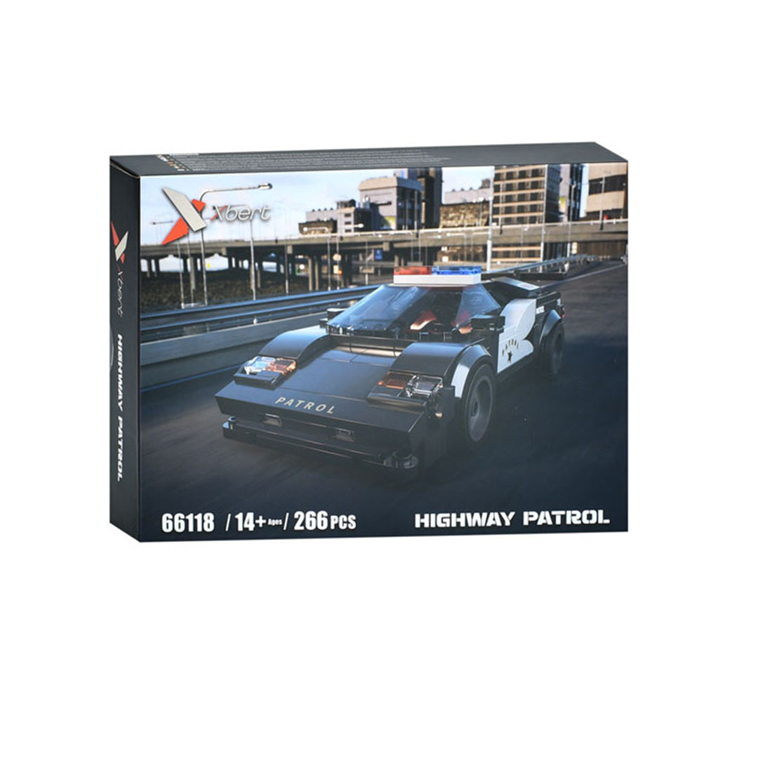 Конструктор поліцейська машина 66118, фото 1