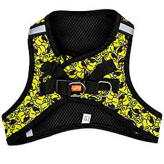 Agility шлея для собак малих порід нейлон із світловідбивним елементом качки 25.5 см - 28 см