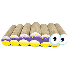 Agility кігтеточка для котів з гофрокартону гусениця 48 х 22 х 11 см