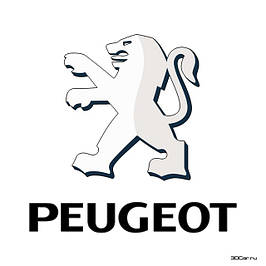 Екошкіра килимки з бортиками в салон для Peugeot