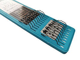 Гачки самопідсікаючі з повідцями для херабуни №6 , блистер 10шт