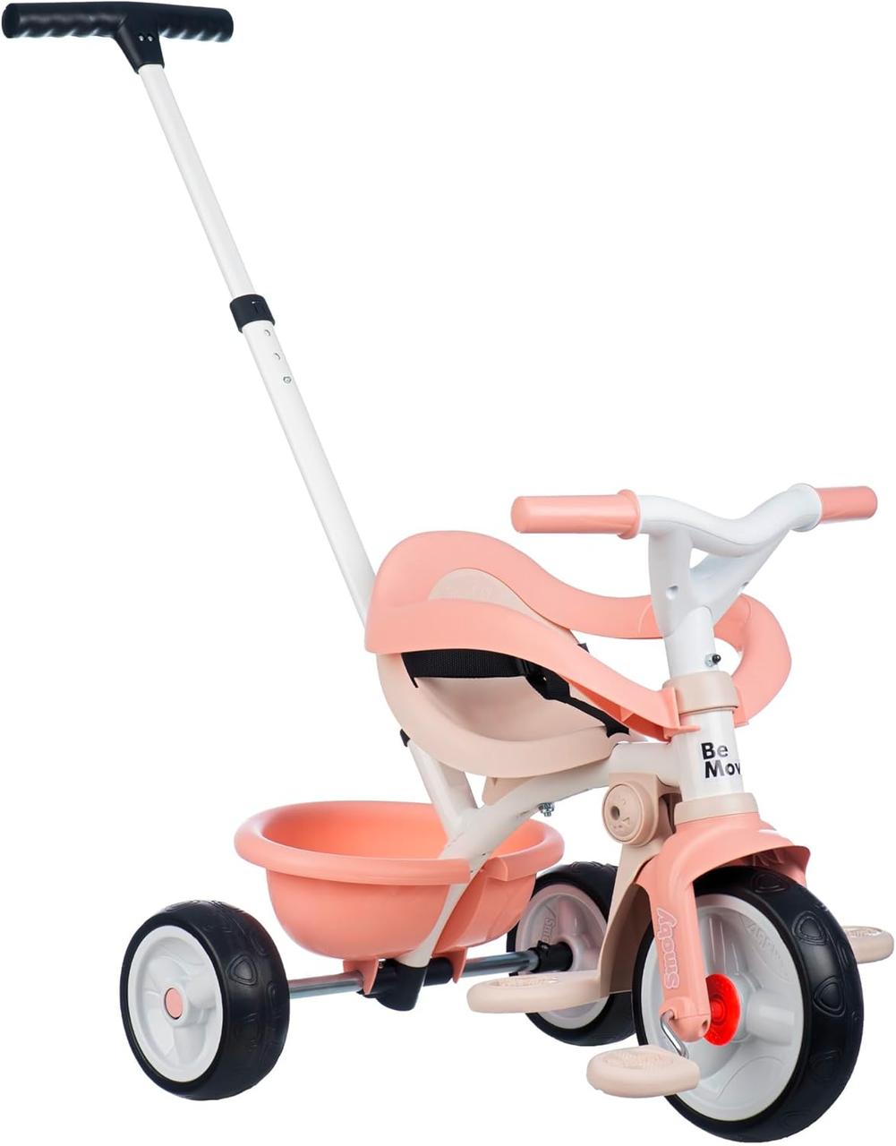 Дитячий металевий велосипед Smoby Be Move Confort 3 в 1 Pink - Бі Муві Комфорт Рожева перлина 7600740419, фото 1