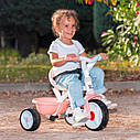 Дитячий металевий велосипед Smoby Be Move Confort 3 в 1 Pink - Бі Муві Комфорт Рожева перлина 7600740419, фото 5