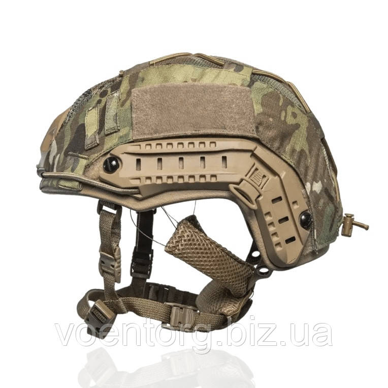 Шолом військовий балістичний FAST Helmet NIJ IIIA Каска військова тор TOR для ЗСУ Тактичний койот - фото 1 - id-p2464792956