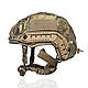 Шолом військовий балістичний FAST Helmet NIJ IIIA Каска військова тор TOR для ЗСУ Тактичний койот - фото 1 - id-p2464792956