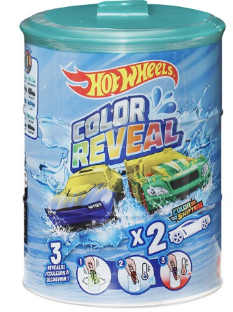 Набір-сюрприз Hot Wheels Кольорове перевтілення Зелений GYP13