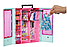 Ігровий набір Барбі шафа валіза з наборами одягу Barbie Closet Playset with Outfits HKR92, фото 2