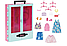 Ігровий набір Барбі шафа валіза з наборами одягу Barbie Closet Playset with Outfits HKR92, фото 4