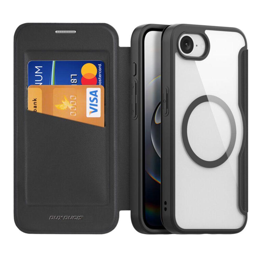 Чохол-книжка Dux Ducis Skin X Pro with MagSafe для iPhone 16e Колір Black, фото 1