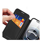 Чохол-книжка Dux Ducis Skin X Pro with MagSafe для iPhone 16e Колір Blue, фото 8