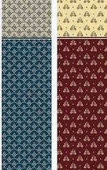 Подарунковий пакет БУТИЛКА 12*9*36 см Візерунок