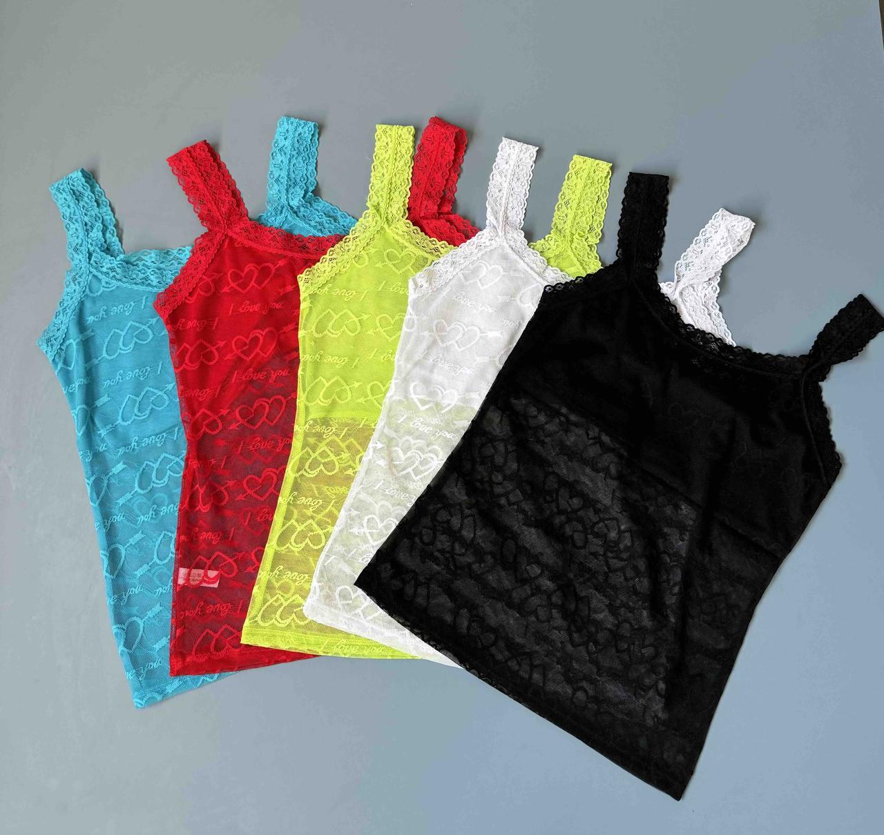 Топ жіночий в одному розмірі в упаковці 10 шт., фото 1