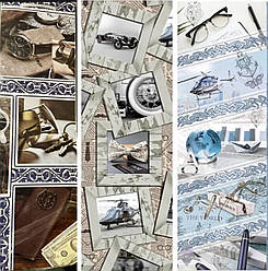 Подарункові паперові пакети ПЛЯШКА 12*9*36 см Елегант