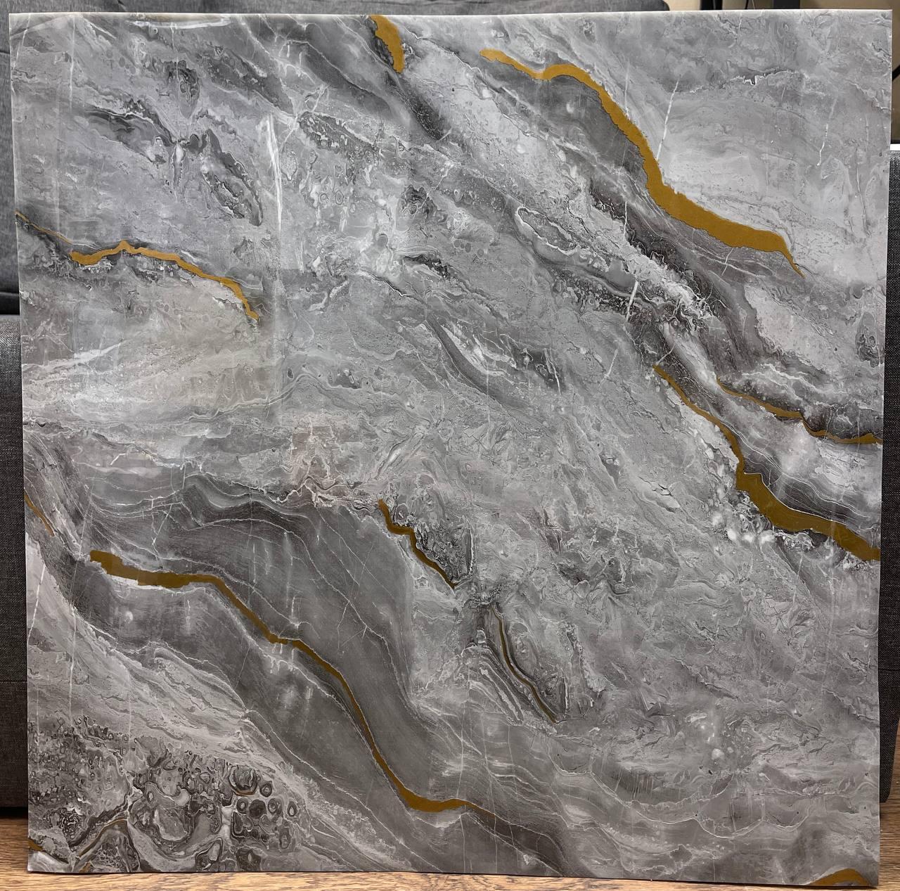 Самоклейна стінова PET плитка 600*600*2mm, ціна за 1 шт. (PET-1620), фото 1