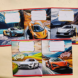 Зошит шкільний в лінію 12 аркушів Лідер, В дорогу