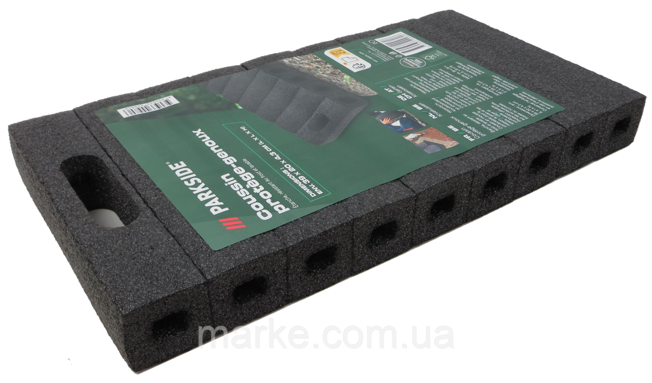 Легка сидіння для бомбебежу, укриття, підкладка для колін Parkside чорний (mrk)