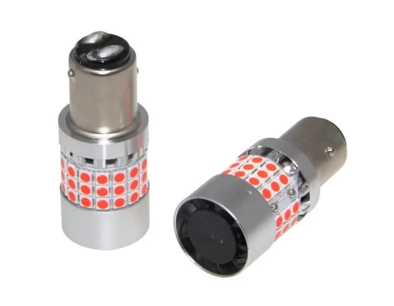 Габарити LED 1157 (P21/5W) Red CANBUS BAY15D (2шт)
