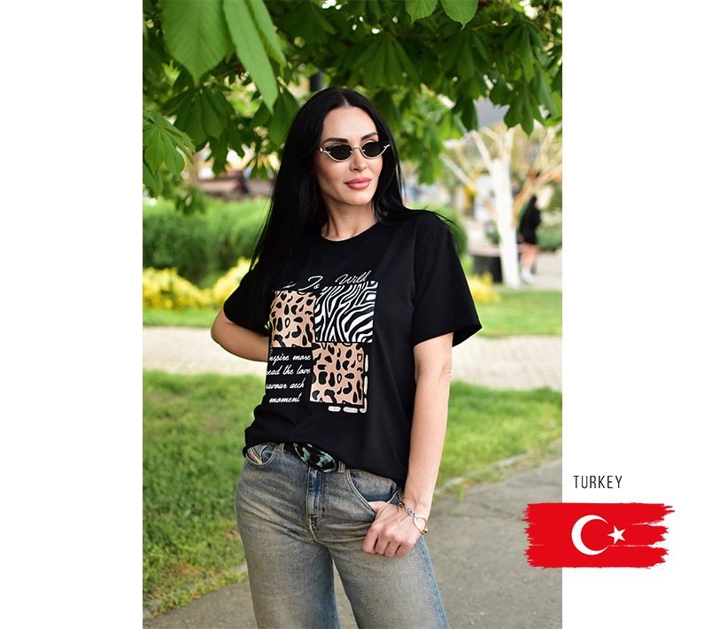 Футболка літня оверсайз "Nix" | Норма і батал, фото 1