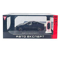 Машинка метал Tesla model 3 чорна Тесла електромобіль1:24 відкр двері баг капот звук світло 18,5*6*8,5см (EL-94022), фото 8