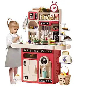 Кухня G 785 A Штрих = 01189 (4) на батарейках, звук, озвучення англійською мовою, музика, пісні, підсвітка, імітація роботи плити, фото 1