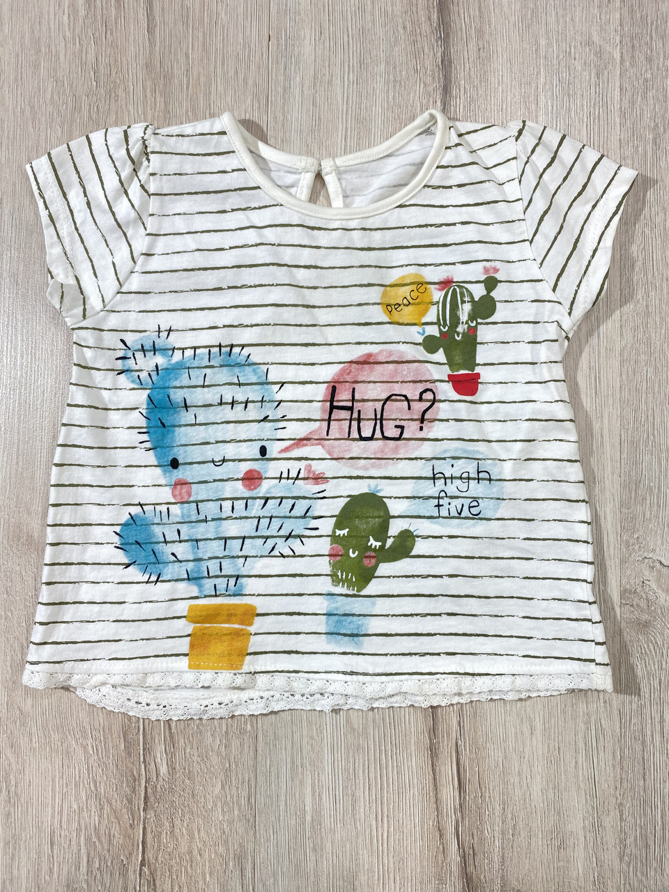 Футболка для дівчинки Matalan 2017357 80 см Білий