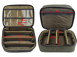 Сумка Double Bag для технопланктону та монтажів на товстолоба - ПрофМонтаж - Хакі