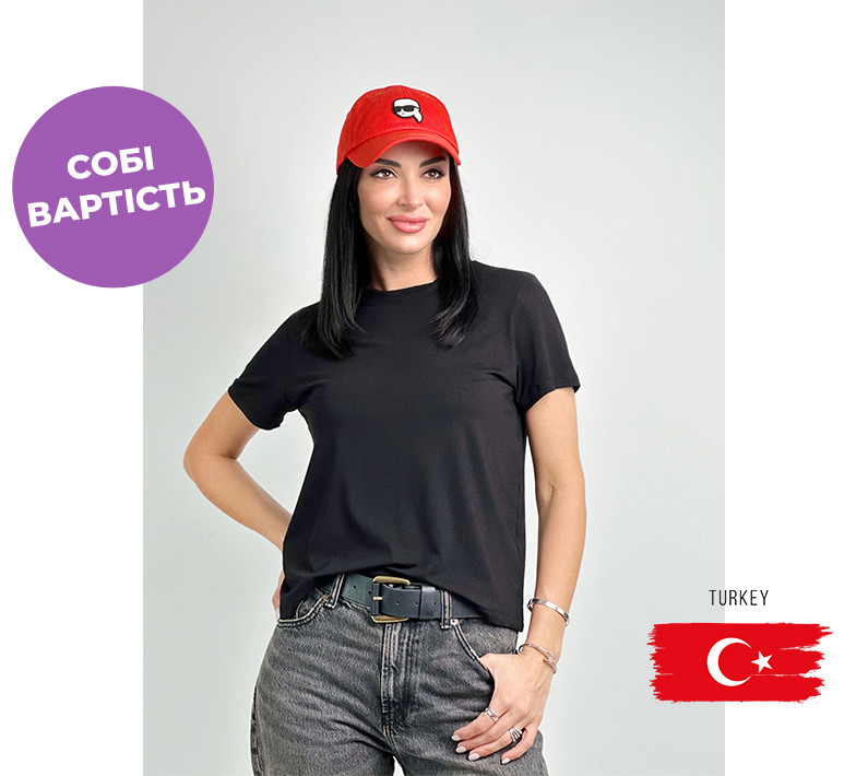 Жіноча футболка "Zefir" трикотаж оптом | Розпродаж моделі, фото 1