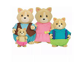 Набір фігурок Li'l Woodzeez Сім'я Котиків 4од Baumar - Порадуй Себе