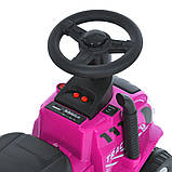 Дитяча каталка Трактор M 6153B-8 з причепом, фото 5