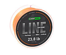 Волосінь Carp Pro Carp Fishing Line Camo Fluo Orange 1000 м 0.261м