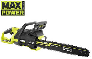 Ryobi Пила ланцюгова акумуляторна RY36CSX50A-0 36В MAX POWER шина 50см Oregon безщіткова 18.5м/с 5.3кг без АКБ та ЗП Baumar -