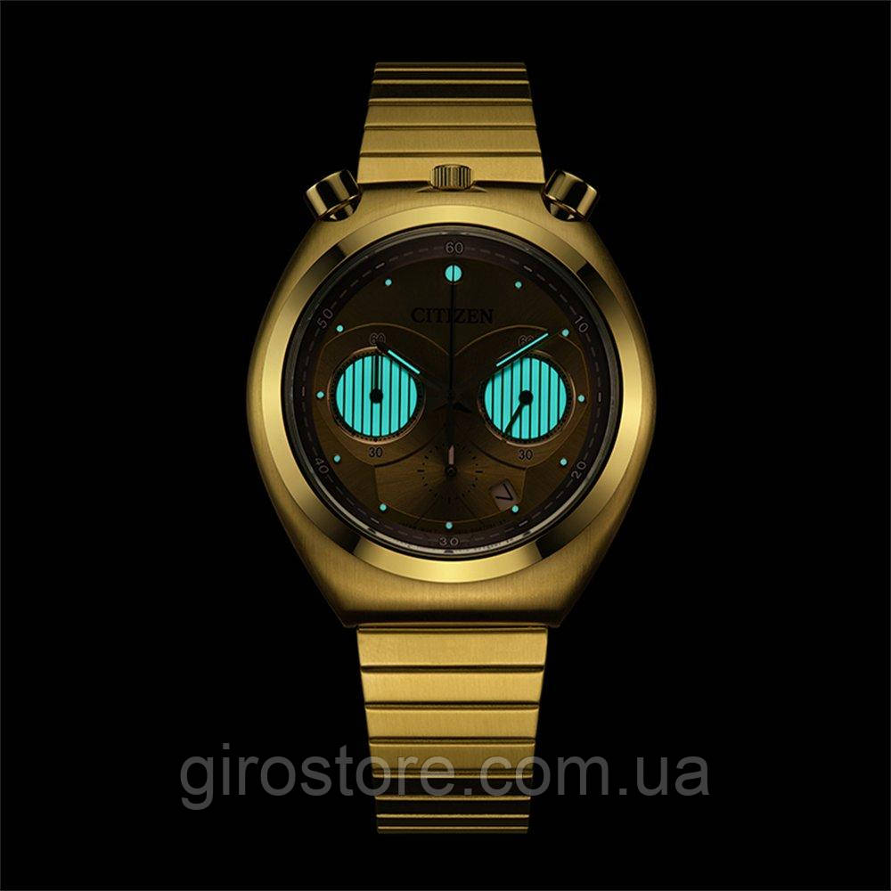 Японський чоловічий годинник Citizen Promaster Tsuno AN3662-51W хронограф, лімітка із 600 штук, фото 1