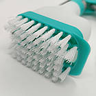 Універсальна щітка для прибирання будинку 4 в 1 — для миття вікон, плитки, скла та дзеркал з розпилювачем і мікрофібри, фото 6