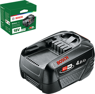 Акумулятор Li-ion Bosch PBA 18V, 4 А/г (1600A011T8) (для зеленого інструменту)