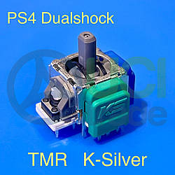 TMR Стік джойстик SONY Dualshock PS4 K-Silver (3D механізм аналога playstation 4)