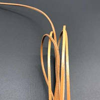 Шкіряні шнурки. Колір "кава з молоком". 120см. 2мм / Шкіряні шнурки. Колір "кава з молоком". 120см. 2мм