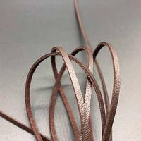 Шкіряні шнурки. Колір коричневий. 120см. 3мм / Шкіряні шнурки. Колір коричневий. 120см. 3мм