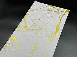 Плівка для квітів з принтом Рожево золотий мармур.. 58х58 см / Плівка для квітів з принтом Рожево золотий мармур.. 58х58 см