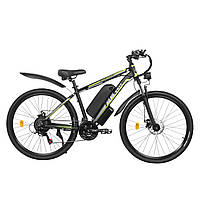 2E Електровелосипед EB35 27,5", зелено-чорний Baumar - Порадуй Себе