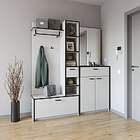 Передпокій Moreli KO-0002 1690x1880x380 мм Білий