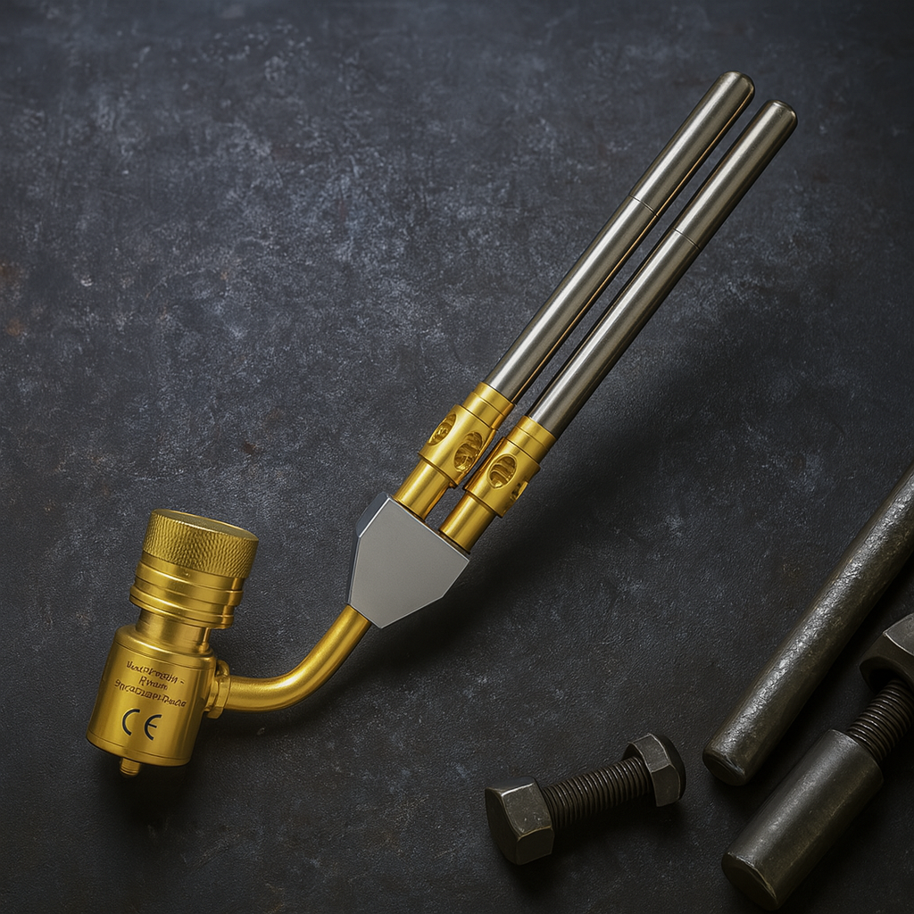 Пальник HT-2 для пайки і різки металу з регулюванням полумʼя, робота на газі MAPP (MAПП), фото 1