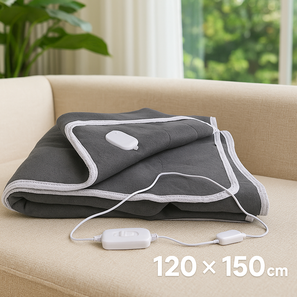 Електропростирадла Electret 120×150 см | Підігрів, фетр, регулятор температури, фото 1