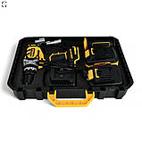 Акумуляторна дриль ударний шуруповерт DeWALT 36V 150 Нм, 2 АКБ 6Ач, кейс, 16 мм, фото 2