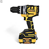 Акумуляторна дриль ударний шуруповерт DeWALT 36V 150 Нм, 2 АКБ 6Ач, кейс, 16 мм, фото 3