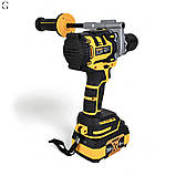 Акумуляторна дриль ударний шуруповерт DeWALT 36V 150 Нм, 2 АКБ 6Ач, кейс, 16 мм, фото 8